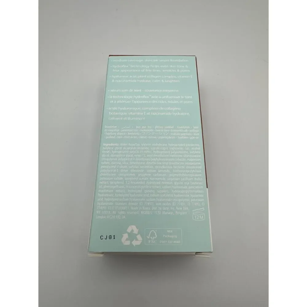 Tarte Sea Hydroflex Serum Foundation 1.01 fl oz 53N Deep Neutral Brand New